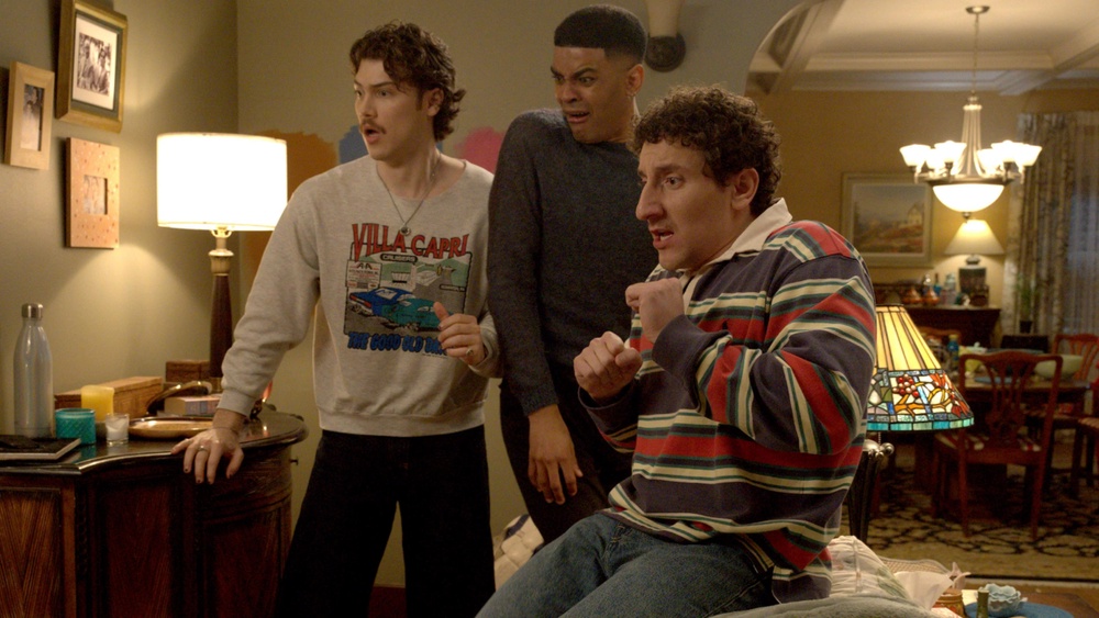 The raccoon episode is a season highlight, with the group’s attempts to remove an uninvited guest spiralling into chaos.