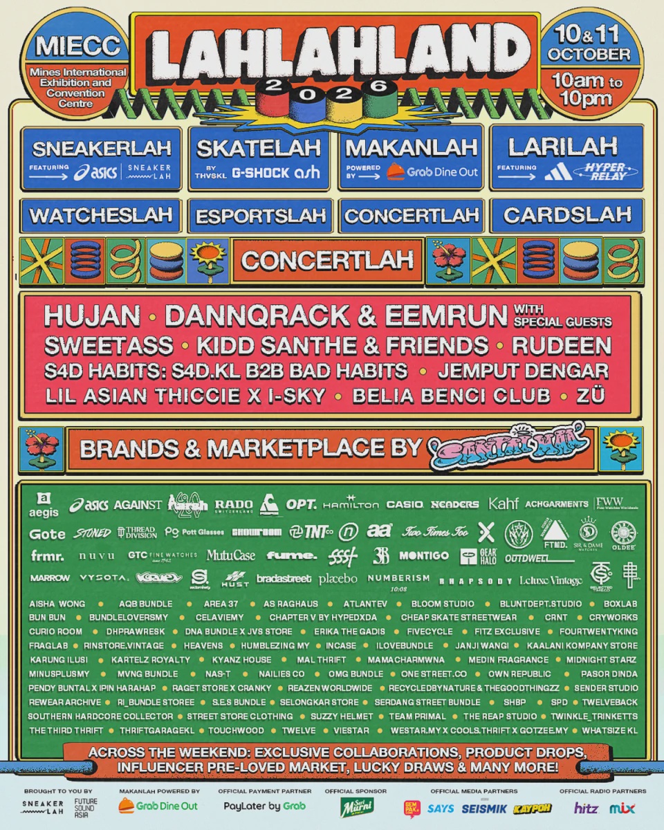 ConcertLAH pairs band performances with DJ sets across the festival’s two-day programme.