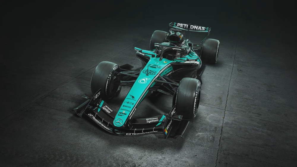 Mercedes reveal special PETRONAS-inspired livery for Sepang return
