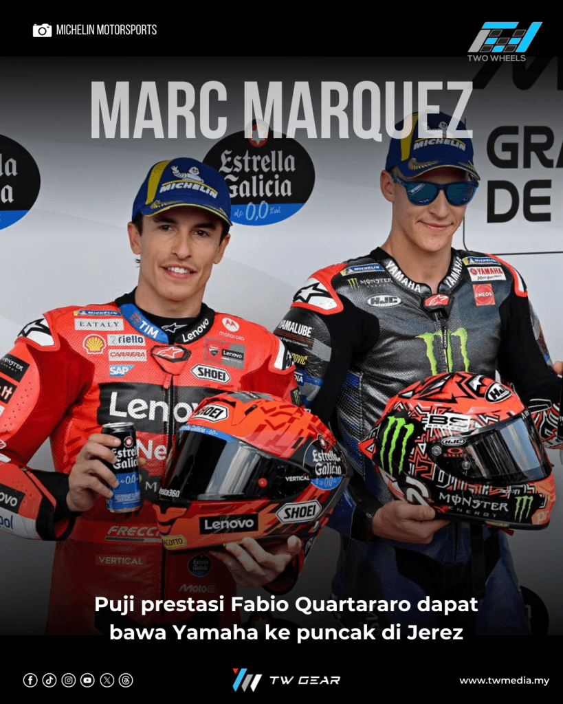 Marc Marquez Puji Fabio Quartararo Selepas Kembali Gah di Jerez