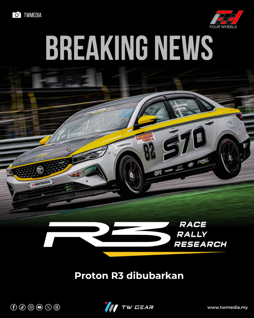 Proton R3 Rally PROTON R3 DITUTUP, SATU LEGENDA PERMOTORAN MALAYSIA TAMAT