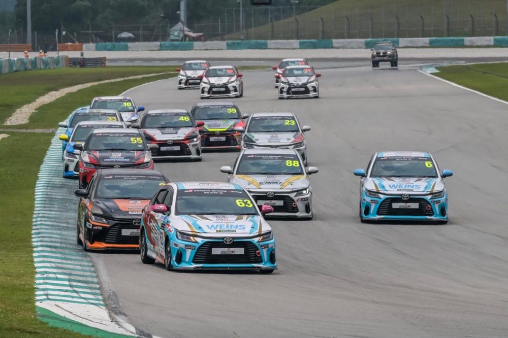 Image from: TGR Vios Challenge Musim 9 Bermula Sengit Di Sepang, 51 Pelumba Warnai Aksi Pembuka Tirai