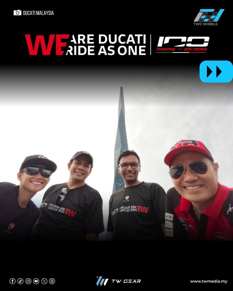Image from: Ducati Malaysia Satukan Ratusan Penunggang Ducati Sempena We Ride As One 2026