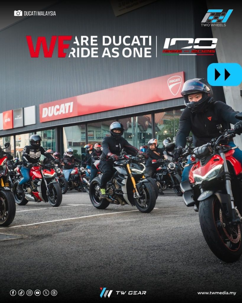 Image from: Ducati Malaysia Satukan Ratusan Penunggang Ducati Sempena We Ride As One 2026