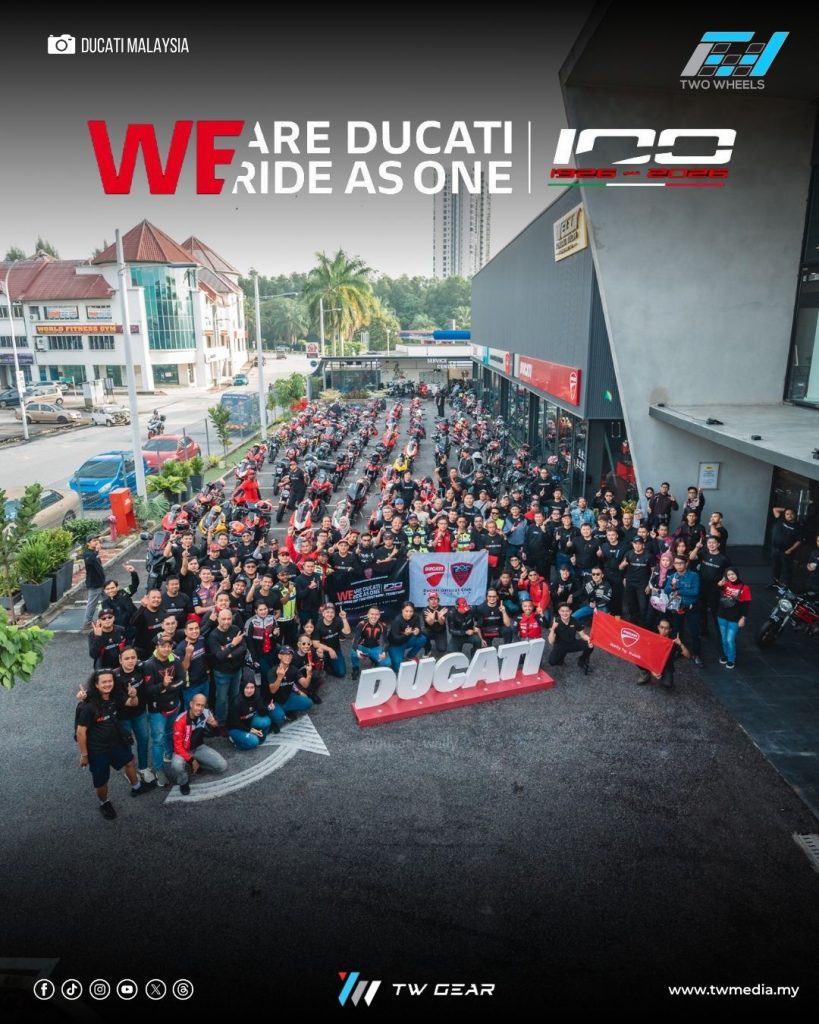 Image from: Ducati Malaysia Satukan Ratusan Penunggang Ducati Sempena We Ride As One 2026