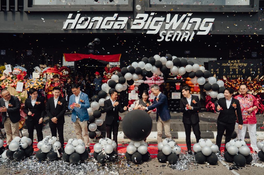 Image from: Honda BigWing Senai Rasmi Dibuka, Jadi Hab Premium Baharu Penunggang Selatan