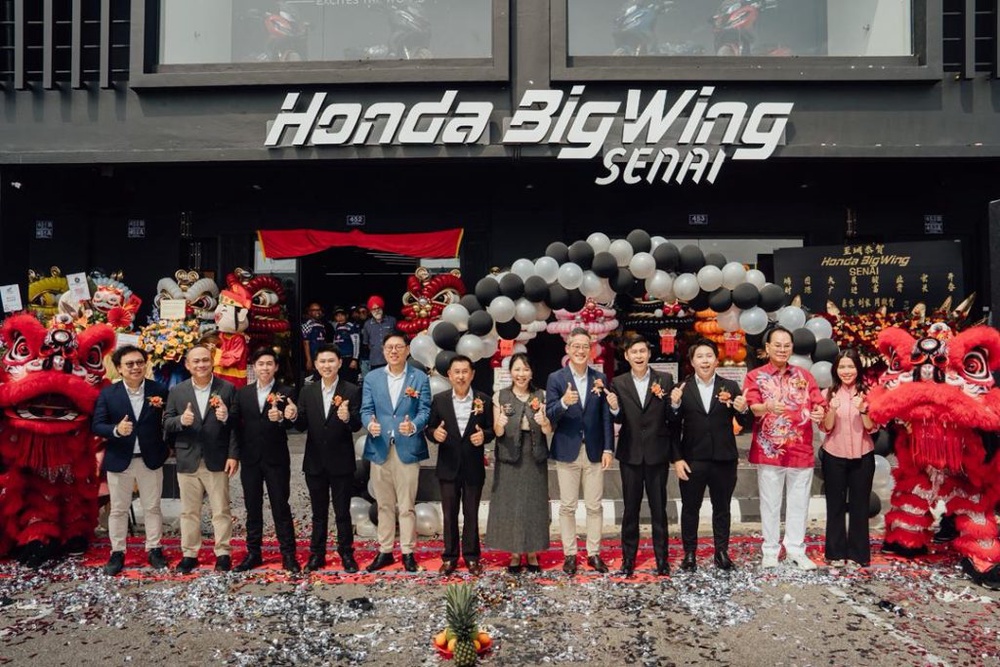 Image from: Honda BigWing Senai Rasmi Dibuka, Jadi Hab Premium Baharu Penunggang Selatan