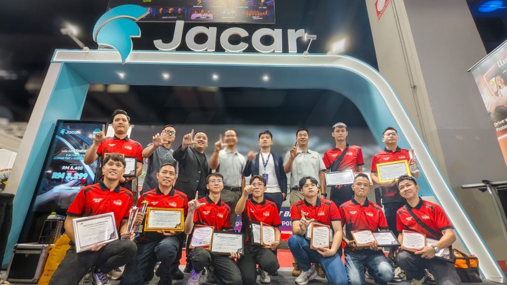 Image from: JACAR x LLumar Tint-Off Championship 2026 Angkat Standard Pemasangan Filem Penapis Haba Ke Tahap Antarabangsa
