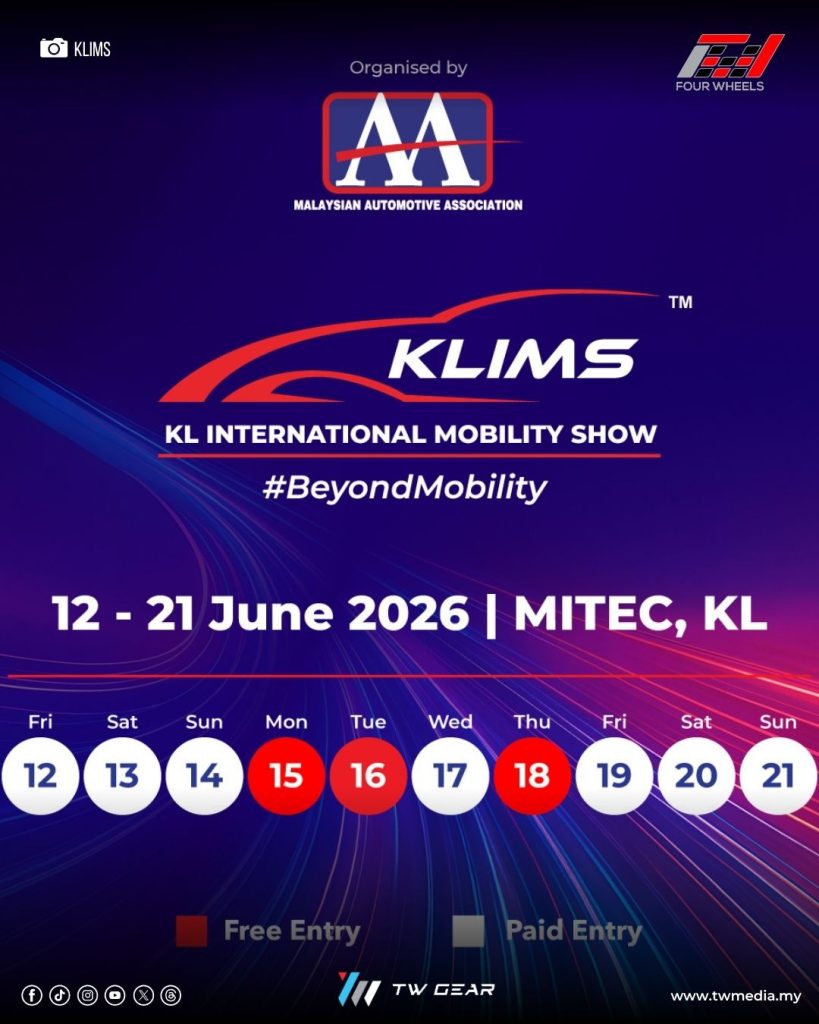 Image from: KLIMS 2026 Sasar Lebih 200,000 Pengunjung Dengan Pameran Mobiliti Terbesar Negara