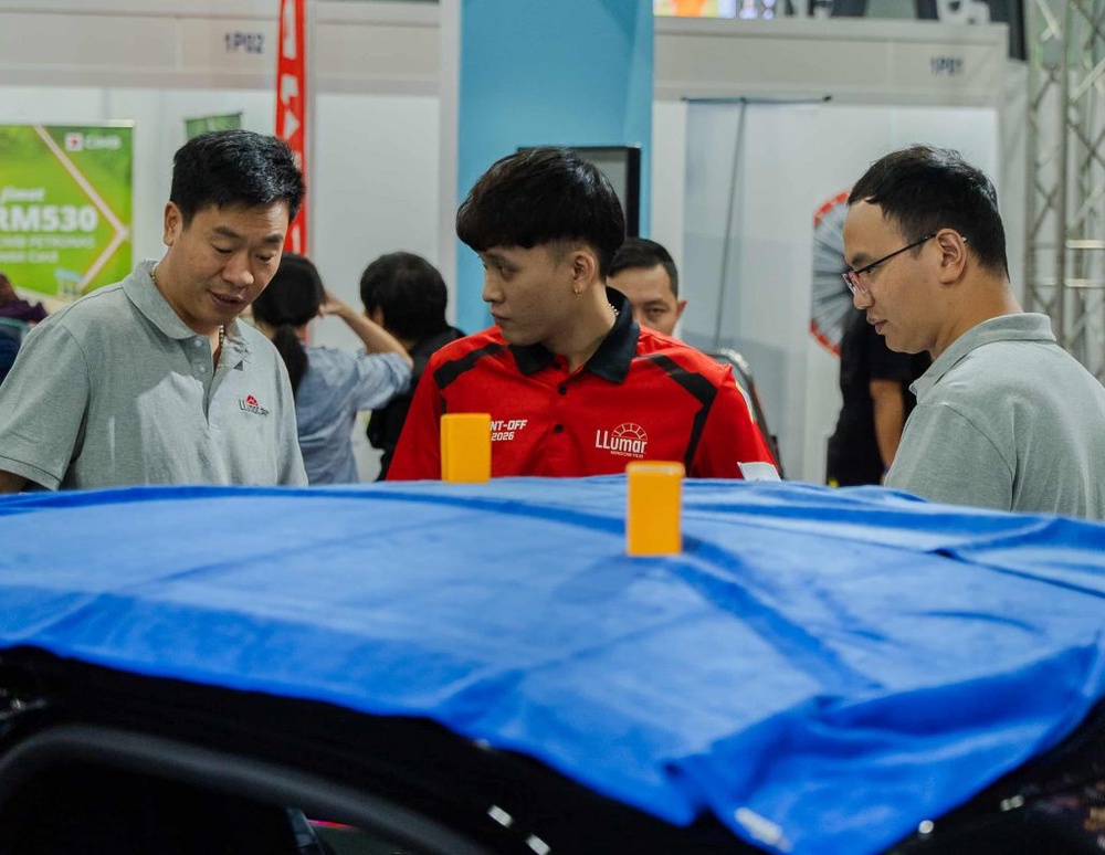 Image from: JACAR x LLumar Tint-Off Championship 2026 Angkat Standard Pemasangan Filem Penapis Haba Ke Tahap Antarabangsa