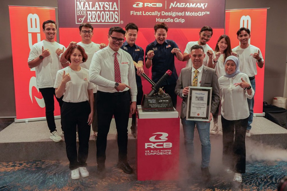 Image from: MKA Group Diiktiraf Malaysia Book of Records Menerusi RCB Nagamaki Handle Grip