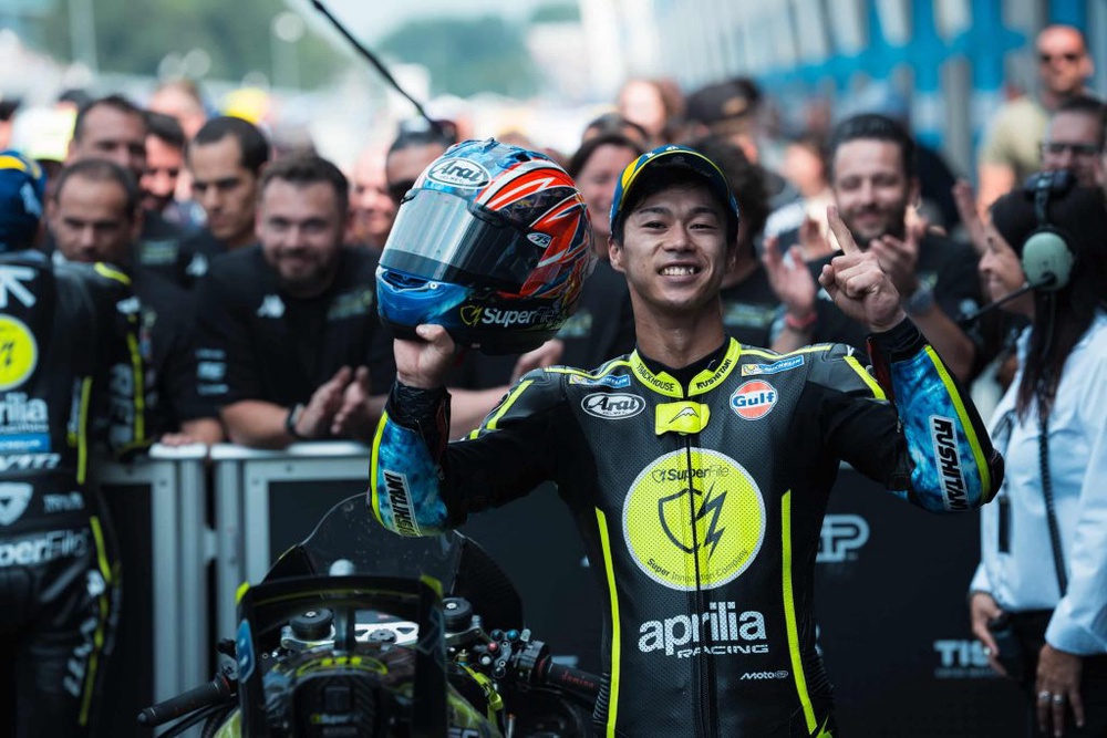 Image from: Trackhouse Dominasi Assen, Ai Ogura Menang Grand Prix Pertama Karier MotoGP