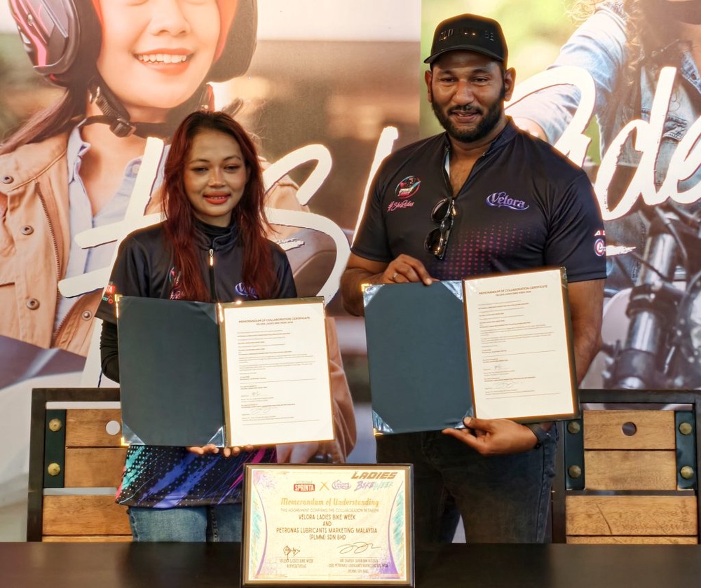 Image from: PETRONAS Sprinta Ladies Dilancarkan, Bawa Nafas Baharu Buat Komuniti Lady Bikers