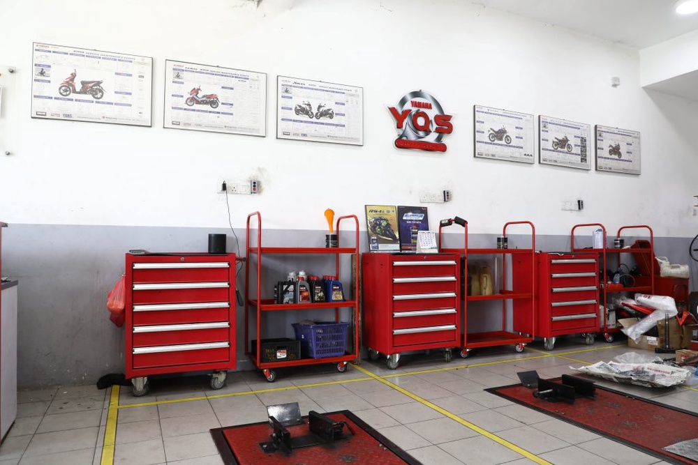 Image from: Yamaha Quality Service (YQS) Kini Rangkaian Servis Motosikal Terbesar di Malaysia Dengan Lebih 300 Pusat Servis