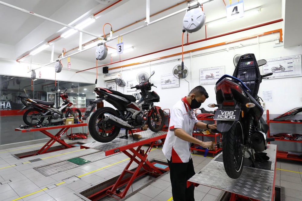 Image from: Yamaha Quality Service (YQS) Kini Rangkaian Servis Motosikal Terbesar di Malaysia Dengan Lebih 300 Pusat Servis