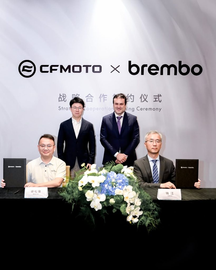 Image from: CFMOTO Perkukuh Kerjasama Bersama Brembo, Isyarat Kesungguhan Membina Jenama Bertaraf Dunia