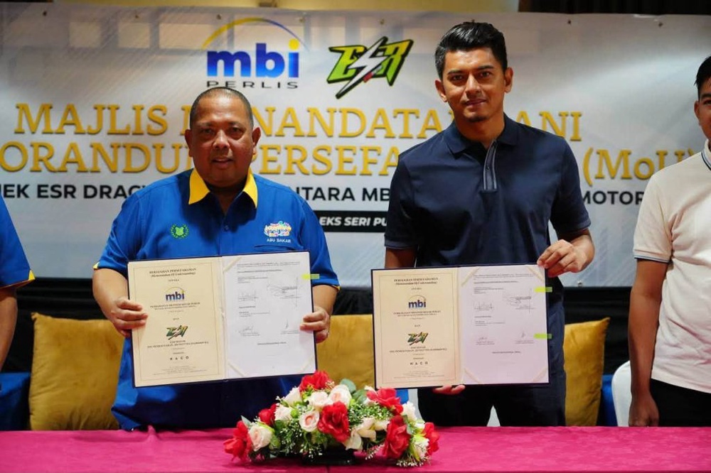 Image from: Majlis Menandatangani Memorandum Persefahaman Projek ESR Dragway Perlis Berlangsung di Perlis