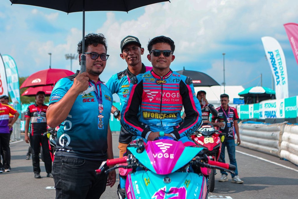 Image from: VOGE Racing Team Kutip Data Penting Di Jempol, Sasar Prestasi Lebih Baik Pada Pusingan Seterusnya