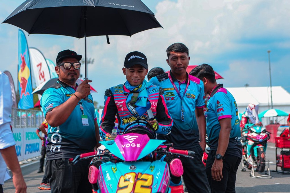 Image from: VOGE Racing Team Kutip Data Penting Di Jempol, Sasar Prestasi Lebih Baik Pada Pusingan Seterusnya