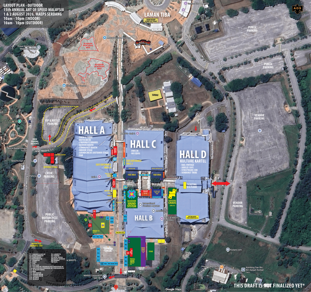 Image from: Art of Speed Malaysia 2026 Kembali Gegarkan MAEPS Dengan Festival Kustom & Gaya Hidup Terbesar
