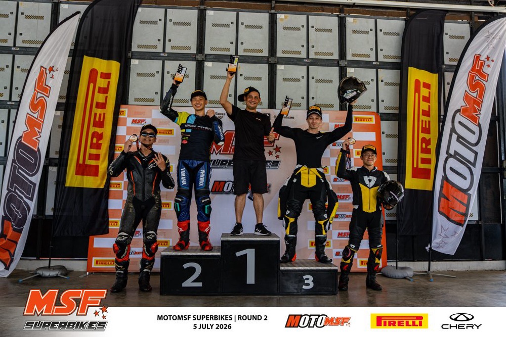 Image from: Keputusan Pusingan 2 MSF Superbikes dan MotoMSF 2026: Superbikes & American V-Twin Meriahkan Sepang
