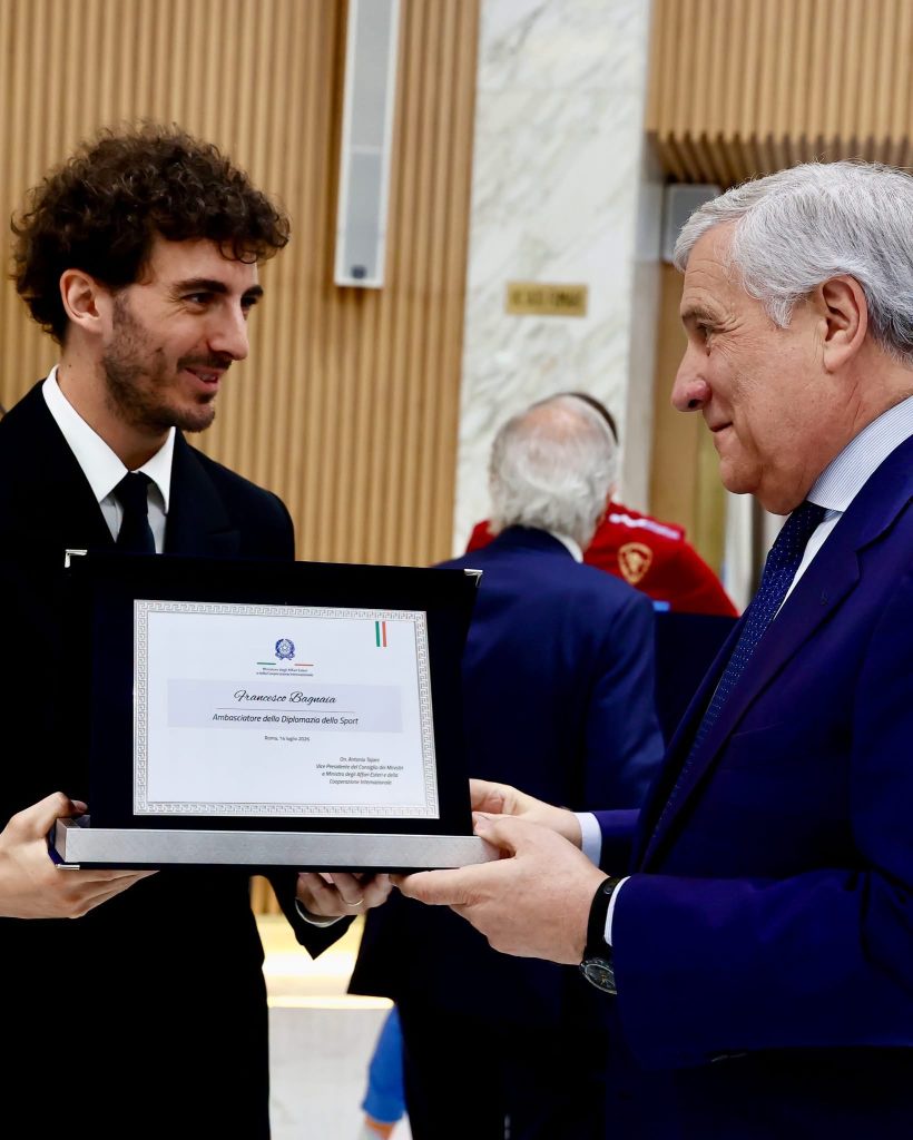Image from: Pecco Bagnaia dan Marco Bezzecchi Dianugerahkan Gelaran Duta Diplomasi Sukan Itali