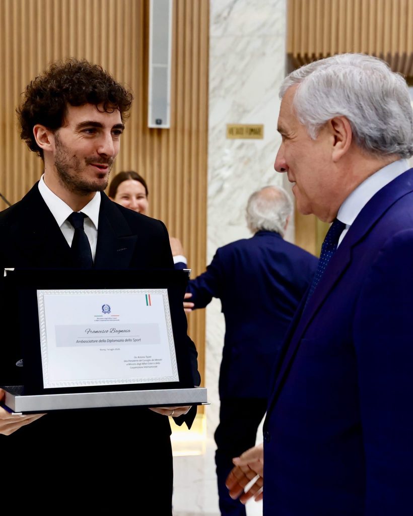 Image from: Pecco Bagnaia dan Marco Bezzecchi Dianugerahkan Gelaran Duta Diplomasi Sukan Itali