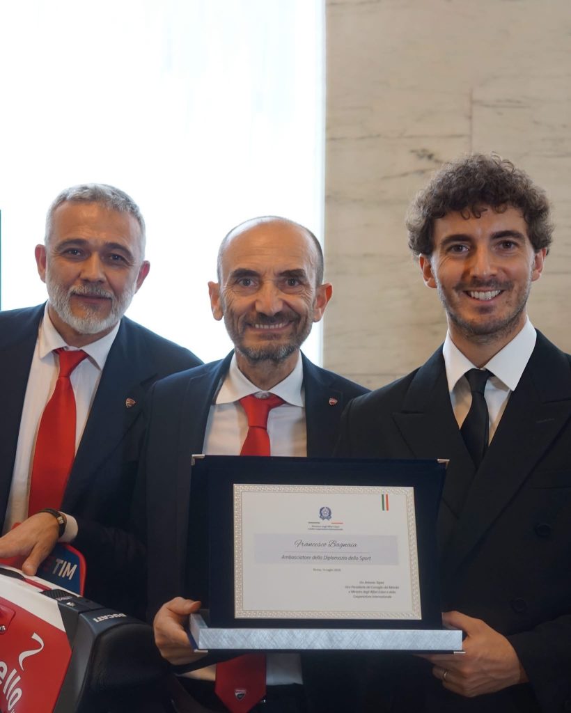Image from: Pecco Bagnaia dan Marco Bezzecchi Dianugerahkan Gelaran Duta Diplomasi Sukan Itali