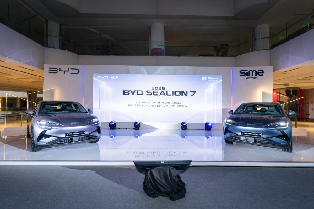 Image from: BYD Perkenal 2026 SEALION 7 Dengan Varian Dynamic, Jarak Lebih Jauh & Pengecasan Lebih Pantas