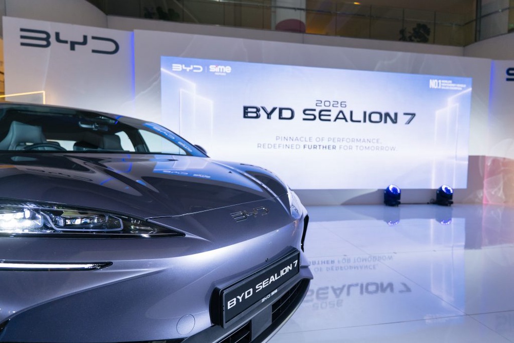 Image from: BYD Perkenal 2026 SEALION 7 Dengan Varian Dynamic, Jarak Lebih Jauh & Pengecasan Lebih Pantas