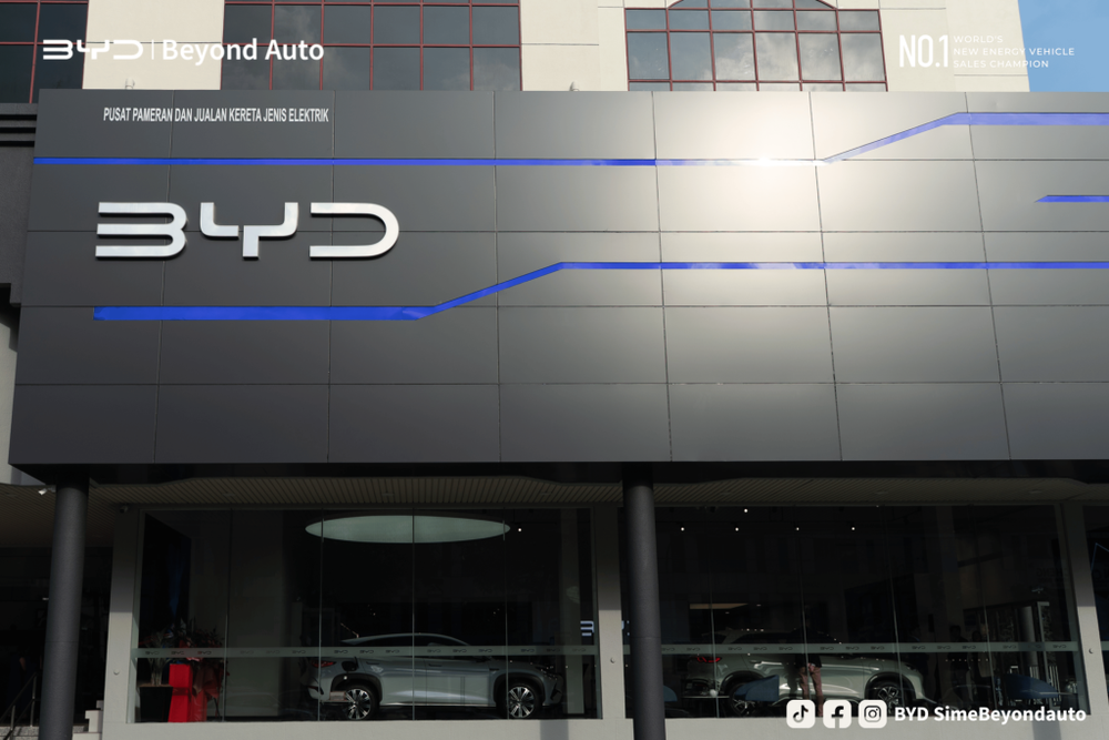 Image from: Sime Beyond Auto Rasmi Buka BYD Sri Petaling, Kukuhkan Status Kumpulan Pengedar BYD No.1 Malaysia