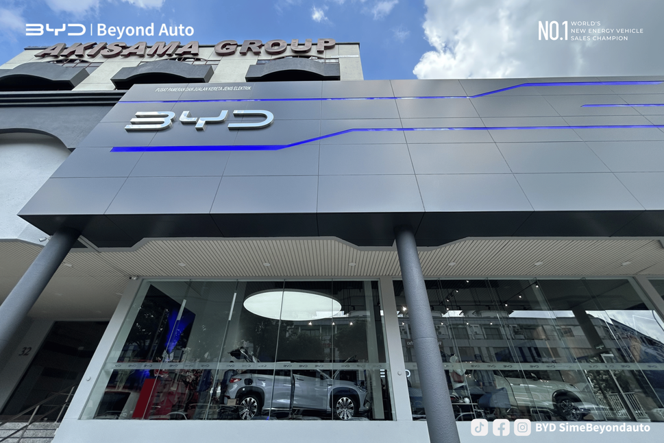 Image from: Sime Beyond Auto Rasmi Buka BYD Sri Petaling, Kukuhkan Status Kumpulan Pengedar BYD No.1 Malaysia