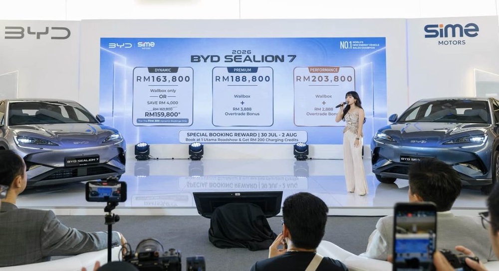 Image from: BYD Perkenal 2026 SEALION 7 Dengan Varian Dynamic, Jarak Lebih Jauh & Pengecasan Lebih Pantas