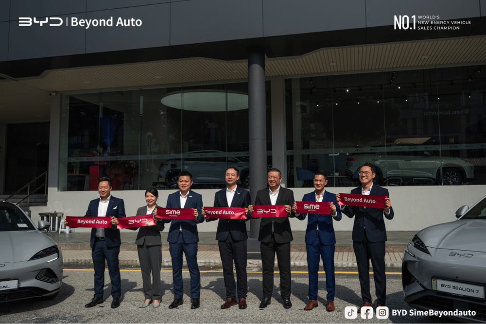 Image from: Sime Beyond Auto Rasmi Buka BYD Sri Petaling, Kukuhkan Status Kumpulan Pengedar BYD No.1 Malaysia