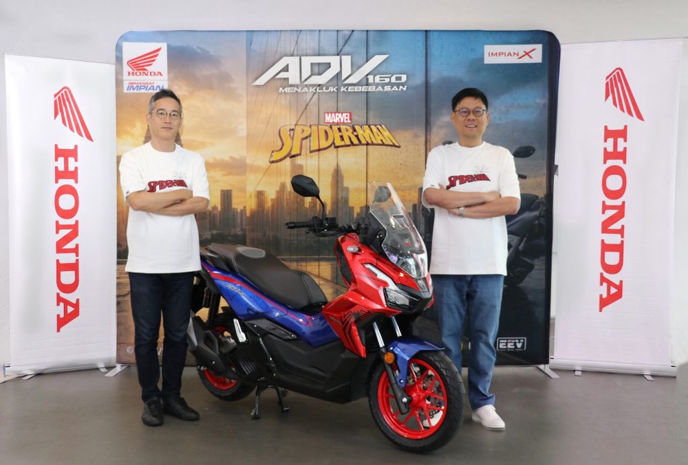 Image from: Boon Siew Honda Lancar Honda ADV160 Spider-Man Edition, Terhad 300 Unit Sahaja