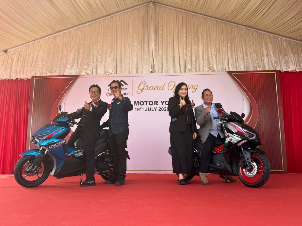 Image from: Mforce Smartshop Kedai Motor Yoon Loi Rasmi Dibuka di Perak, WMOTO Griffin 205 Dilancarkan Untuk Pasaran Malaysia