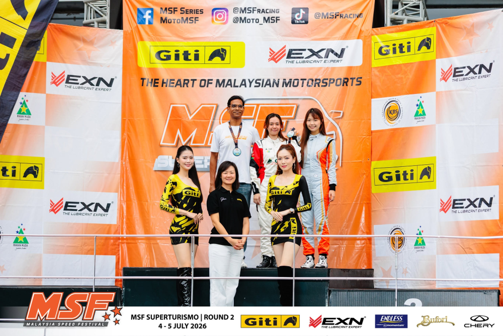 Image from: MSF Super Turismo Saturday Night Super Sprint 2026: Keputusan Super Series, Production Series & Cup Series