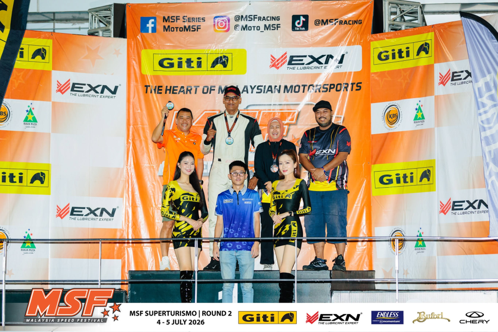 Image from: MSF Super Turismo Saturday Night Super Sprint 2026: Keputusan Super Series, Production Series & Cup Series