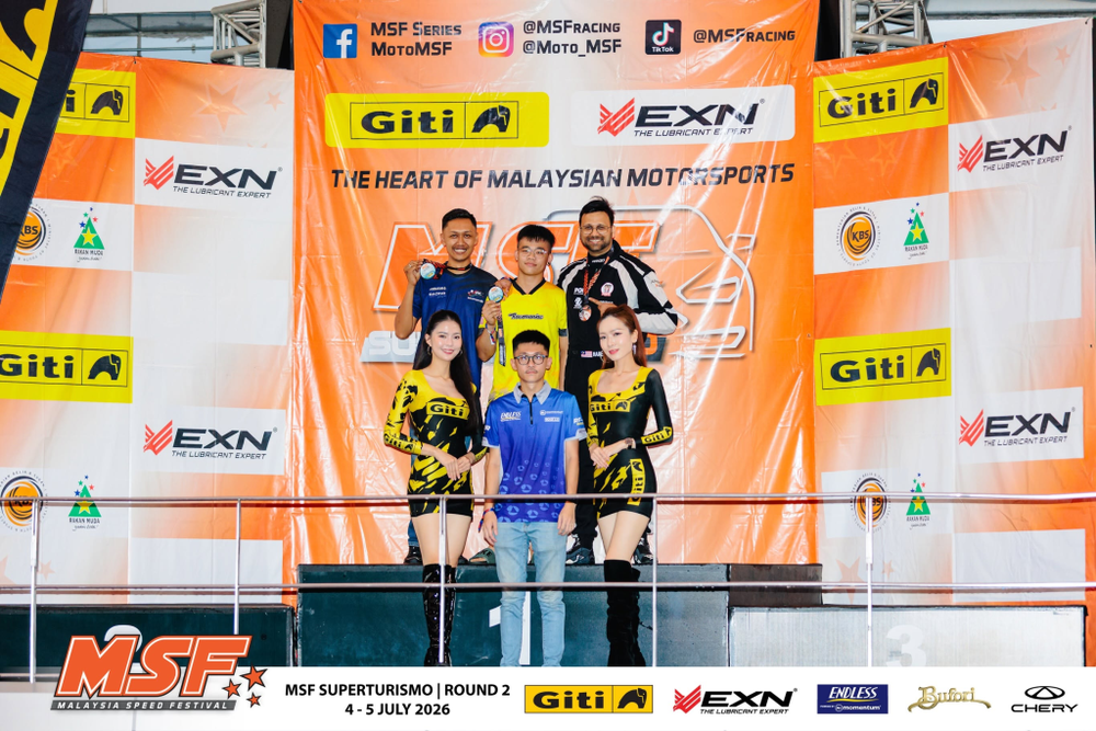 Image from: MSF Super Turismo Saturday Night Super Sprint 2026: Keputusan Super Series, Production Series & Cup Series