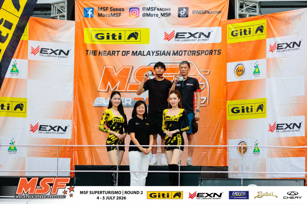 Image from: MSF Super Turismo Saturday Night Super Sprint 2026: Keputusan Super Series, Production Series & Cup Series