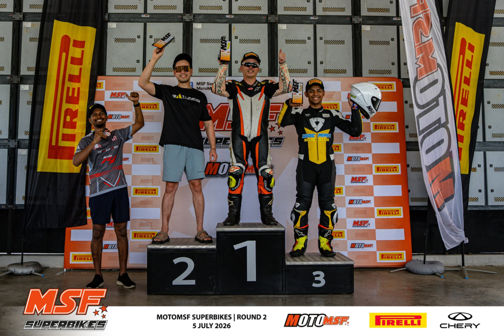 Image from: Keputusan Pusingan 2 MSF Superbikes dan MotoMSF 2026: Superbikes & American V-Twin Meriahkan Sepang