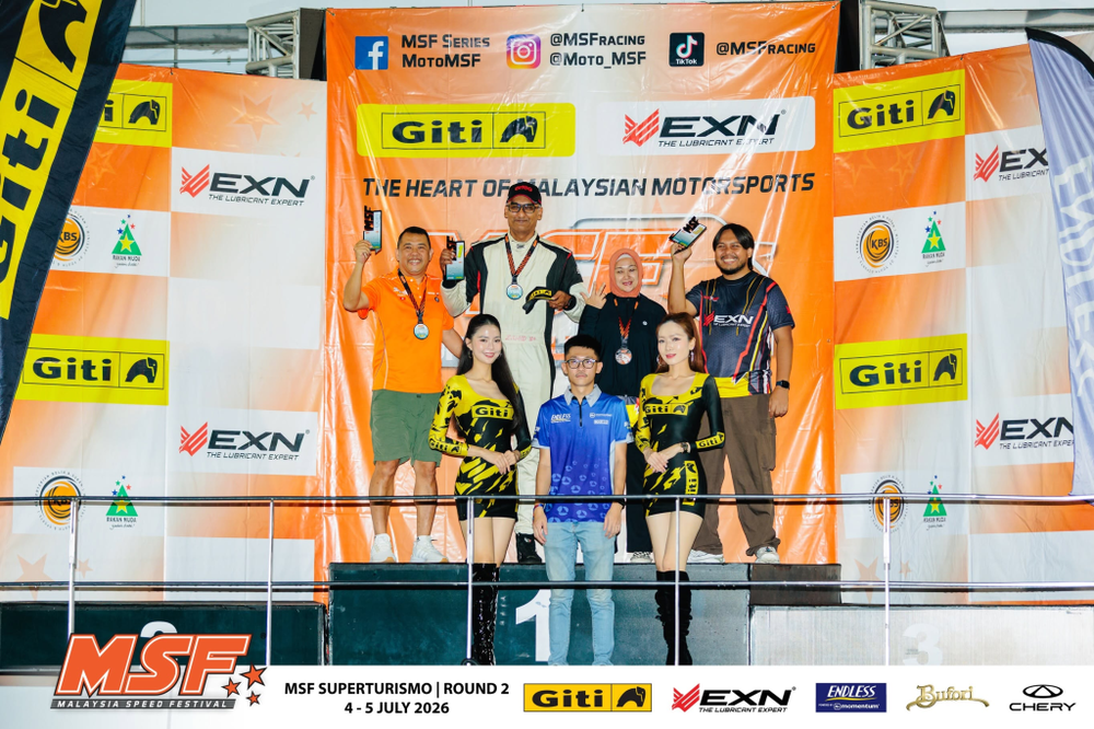 Image from: Aksi Penuh Taktikal Di Sepang, Pemenang Pusingan 2 MSF Racing 2026 Dimuktamadkan