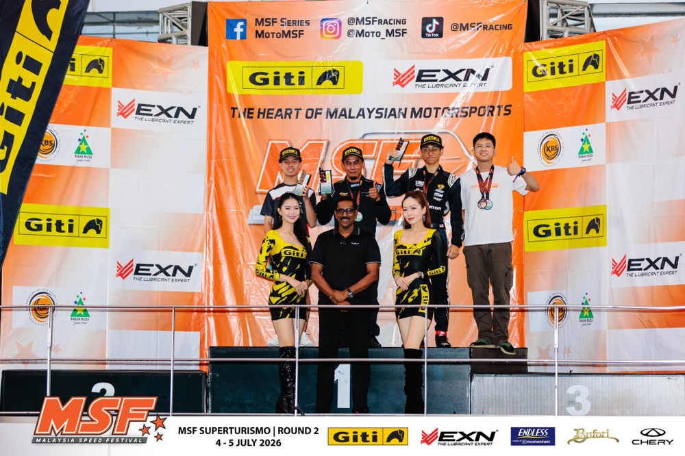 Image from: Aksi Penuh Taktikal Di Sepang, Pemenang Pusingan 2 MSF Racing 2026 Dimuktamadkan