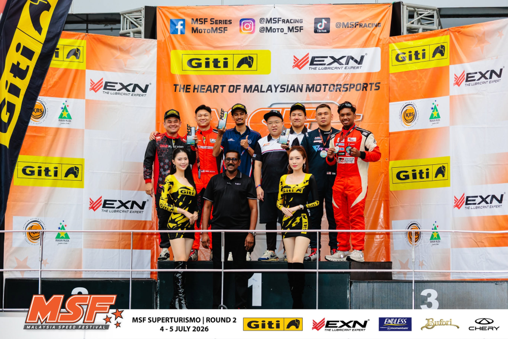 Image from: Aksi Penuh Taktikal Di Sepang, Pemenang Pusingan 2 MSF Racing 2026 Dimuktamadkan