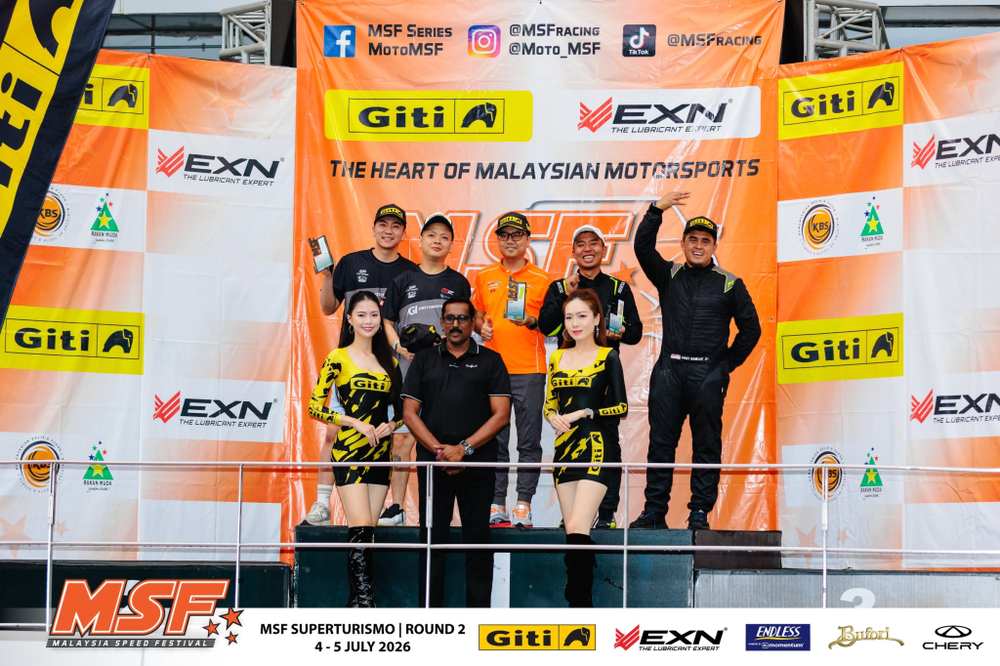 Image from: Aksi Penuh Taktikal Di Sepang, Pemenang Pusingan 2 MSF Racing 2026 Dimuktamadkan