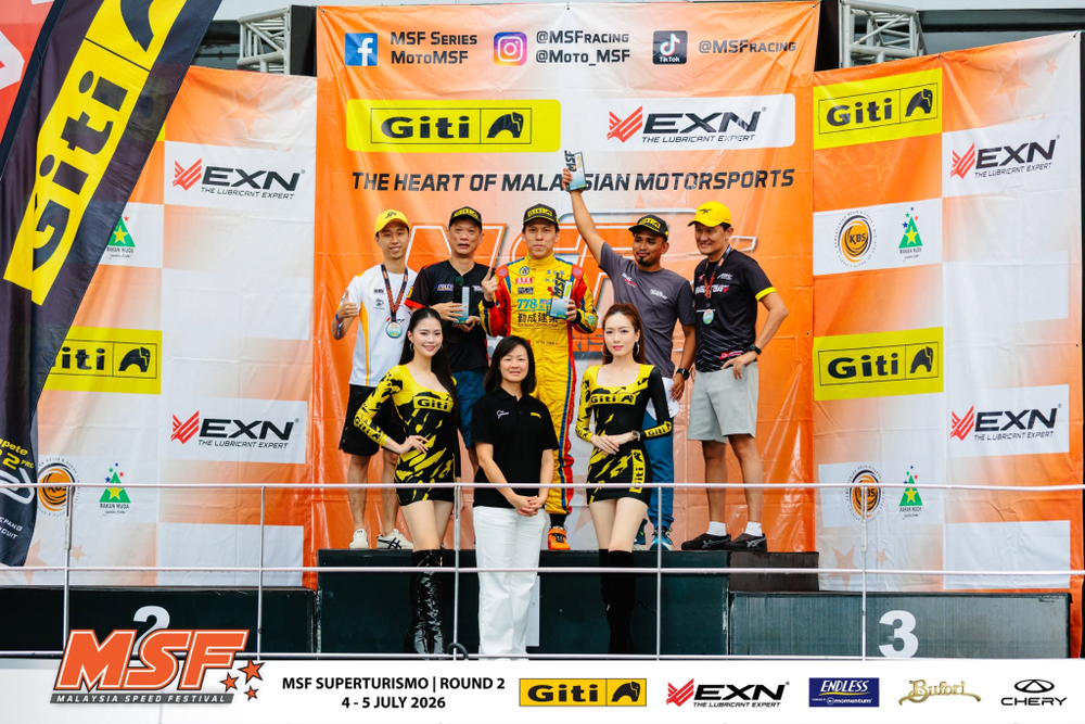 Image from: Aksi Penuh Taktikal Di Sepang, Pemenang Pusingan 2 MSF Racing 2026 Dimuktamadkan
