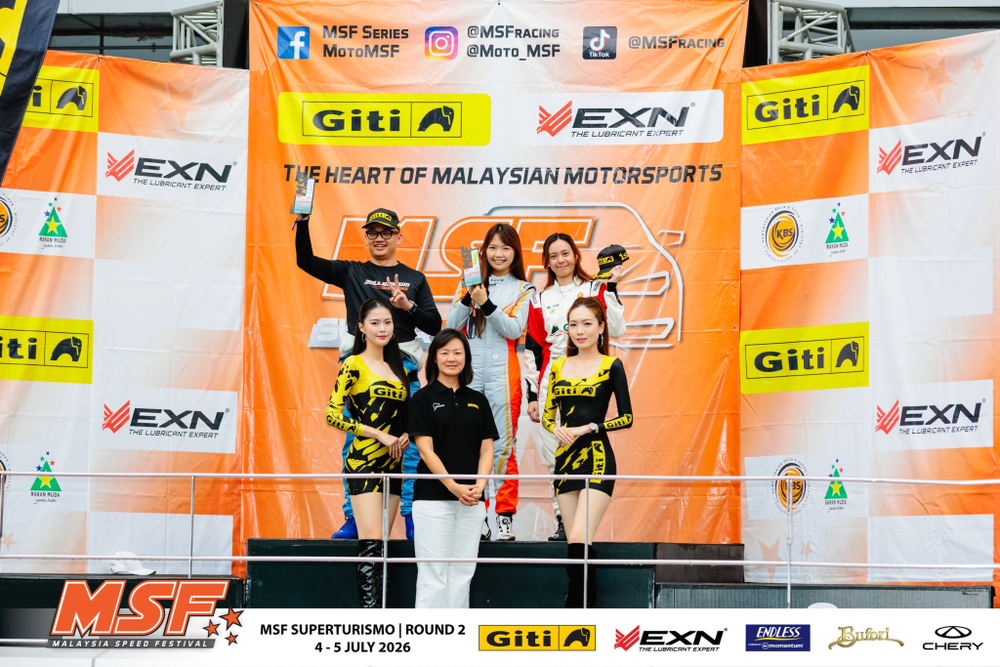 Image from: Aksi Penuh Taktikal Di Sepang, Pemenang Pusingan 2 MSF Racing 2026 Dimuktamadkan