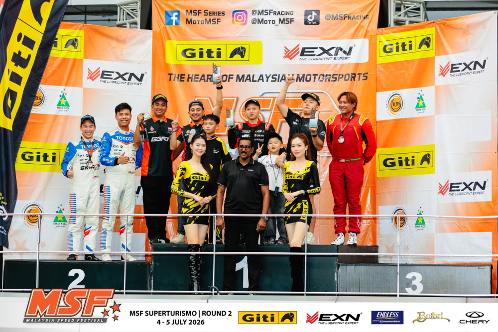 Image from: Aksi Penuh Taktikal Di Sepang, Pemenang Pusingan 2 MSF Racing 2026 Dimuktamadkan