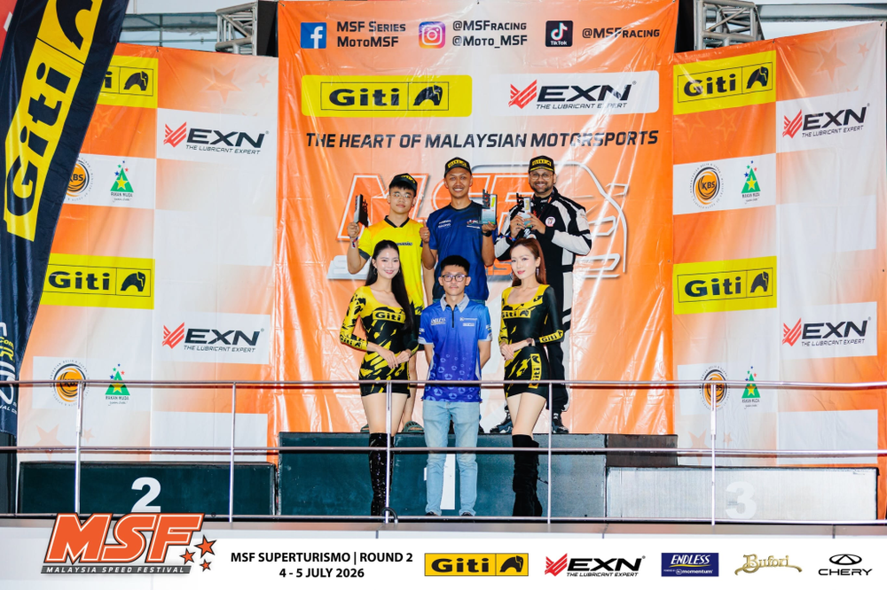 Image from: Aksi Penuh Taktikal Di Sepang, Pemenang Pusingan 2 MSF Racing 2026 Dimuktamadkan