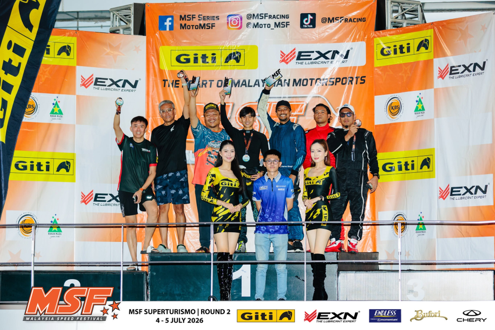 Image from: Aksi Penuh Taktikal Di Sepang, Pemenang Pusingan 2 MSF Racing 2026 Dimuktamadkan